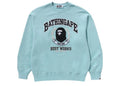 Bape Bathing Ape Crewneck Sax
