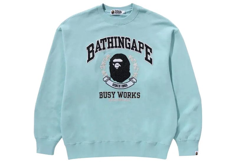 Bape Bathing Ape Crewneck Sax