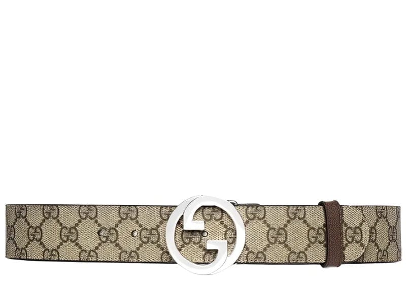 Gucci GG Supreme Two Tone Beige Belt (90/36)