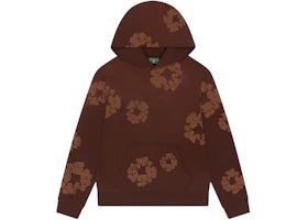 Denim Tears Mono Cotton Wreath Hoodie Brown
