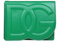 Dolce & Gabbana Calfskin DG Logo Crossbody Bag Green