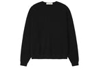 Fear of God Essentials Waffle Crewneck 90's Sweater Vintage Black